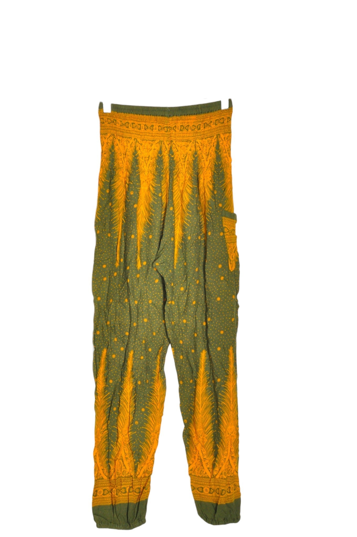 UNBRANDED Women Harem Pants Regular fit in Green - M