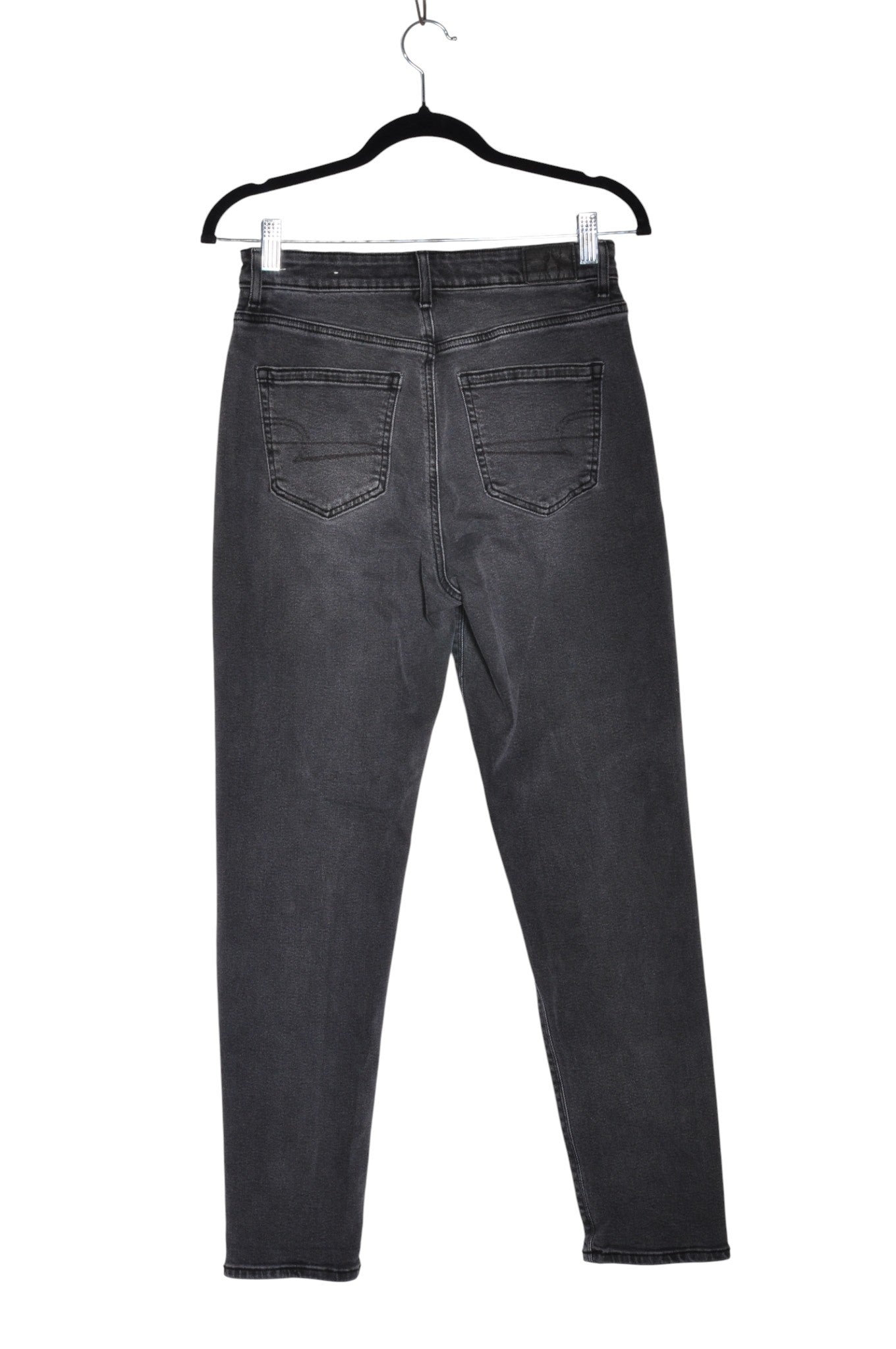 AMERICAN EAGLE Women High-Waisted Jeans Regular fit in Black - 4