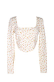 SUNDAY BEST Women Crop Tops Regular fit in White - S