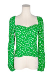 H&M Women Blouses Regular fit in Green - S