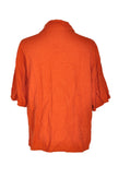 ABERCROMBIE & FITCH Women Button Down Tops Regular fit in Orange - S