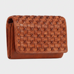 MET Women’s Leather Crosswoven Wallet