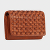 MET Women’s Leather Crosswoven Wallet