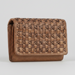 MET Women’s Leather Crosswoven Wallet