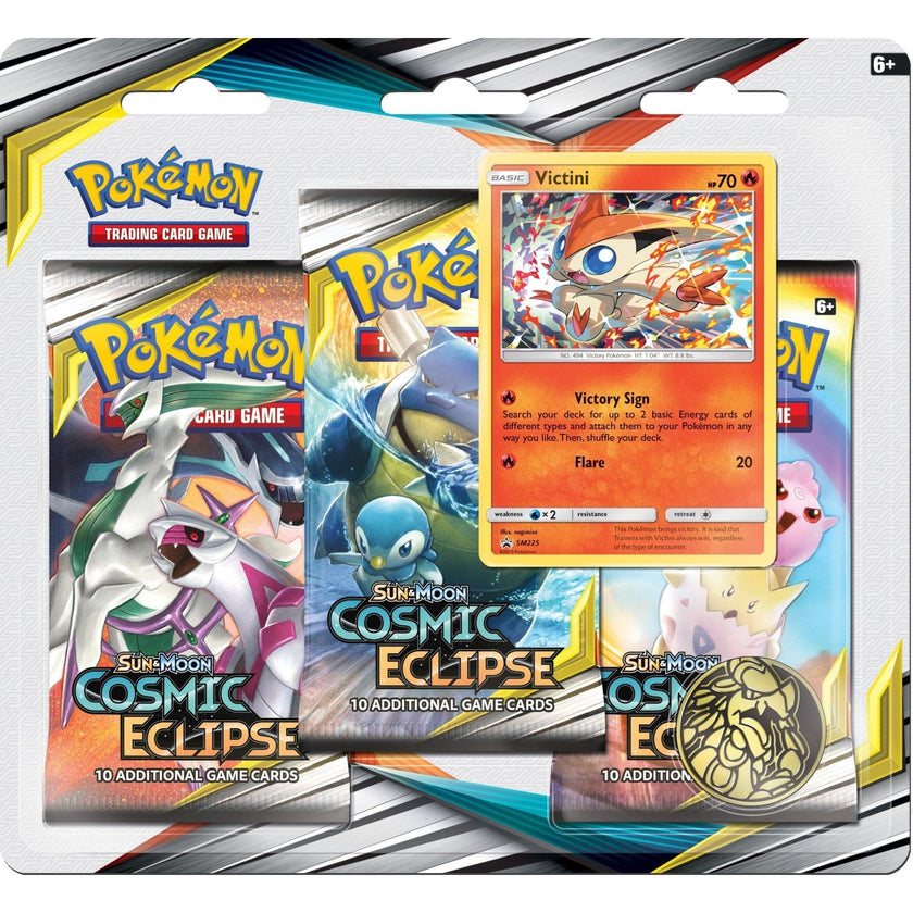 Cosmic Eclipse 3 Pack Blister [Victini]