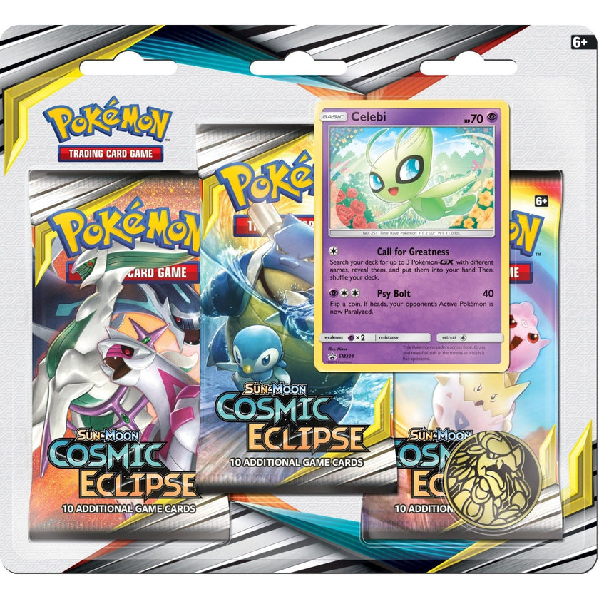 Cosmic Eclipse 3 Pack Blister [Celebi]