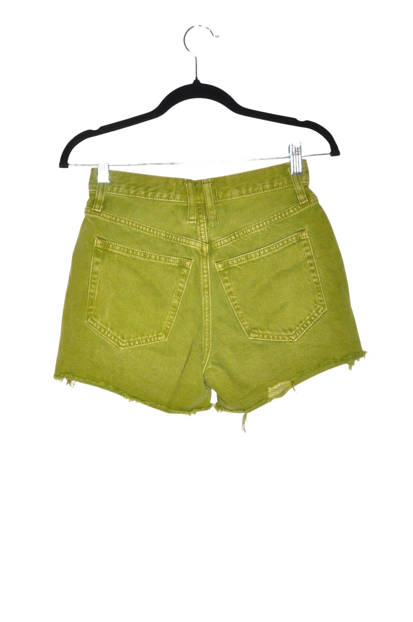 FREE PEOPLE Women Denim Shorts Regular fit in Green - 24