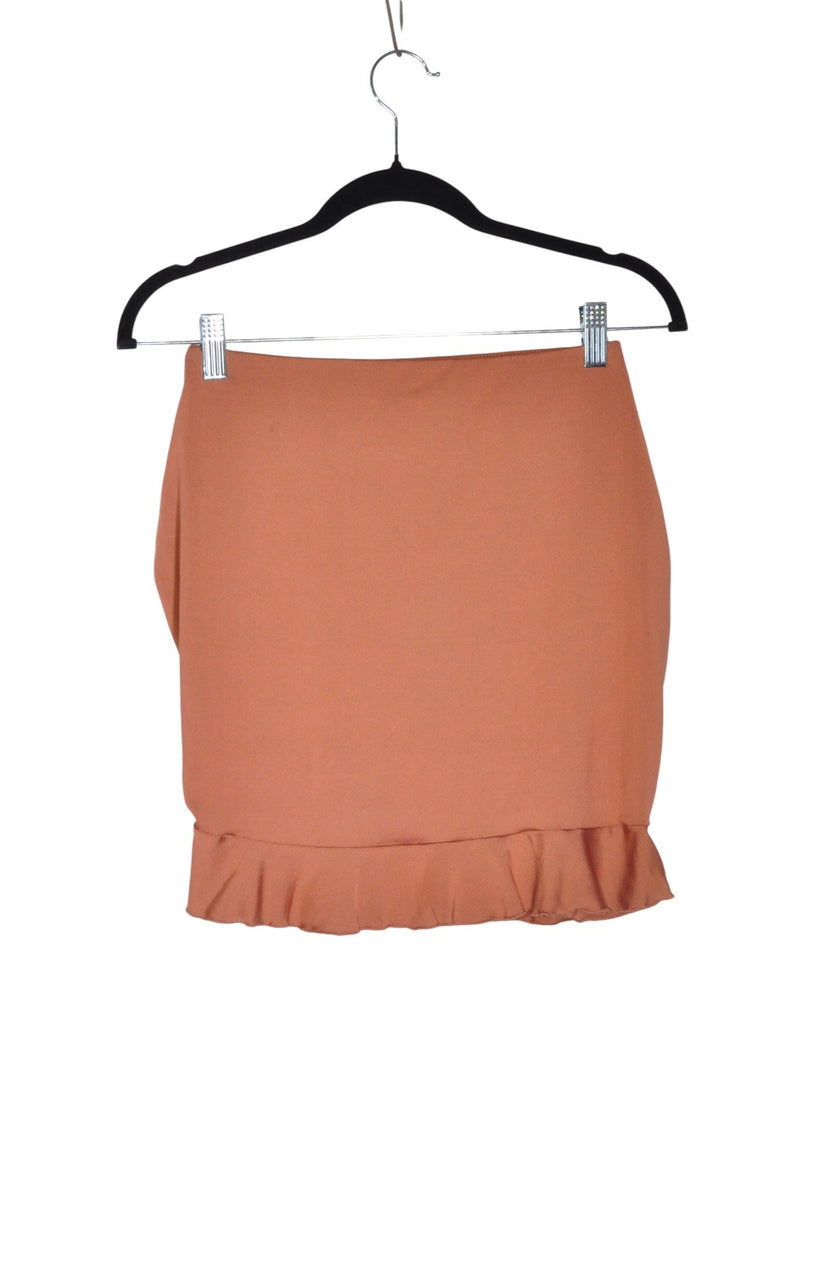 H&M Women Casual Skirts Regular fit in Orange - S