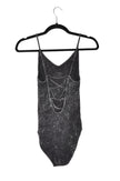 UNBRANDED Women Bodysuits Regular fit in Black - M