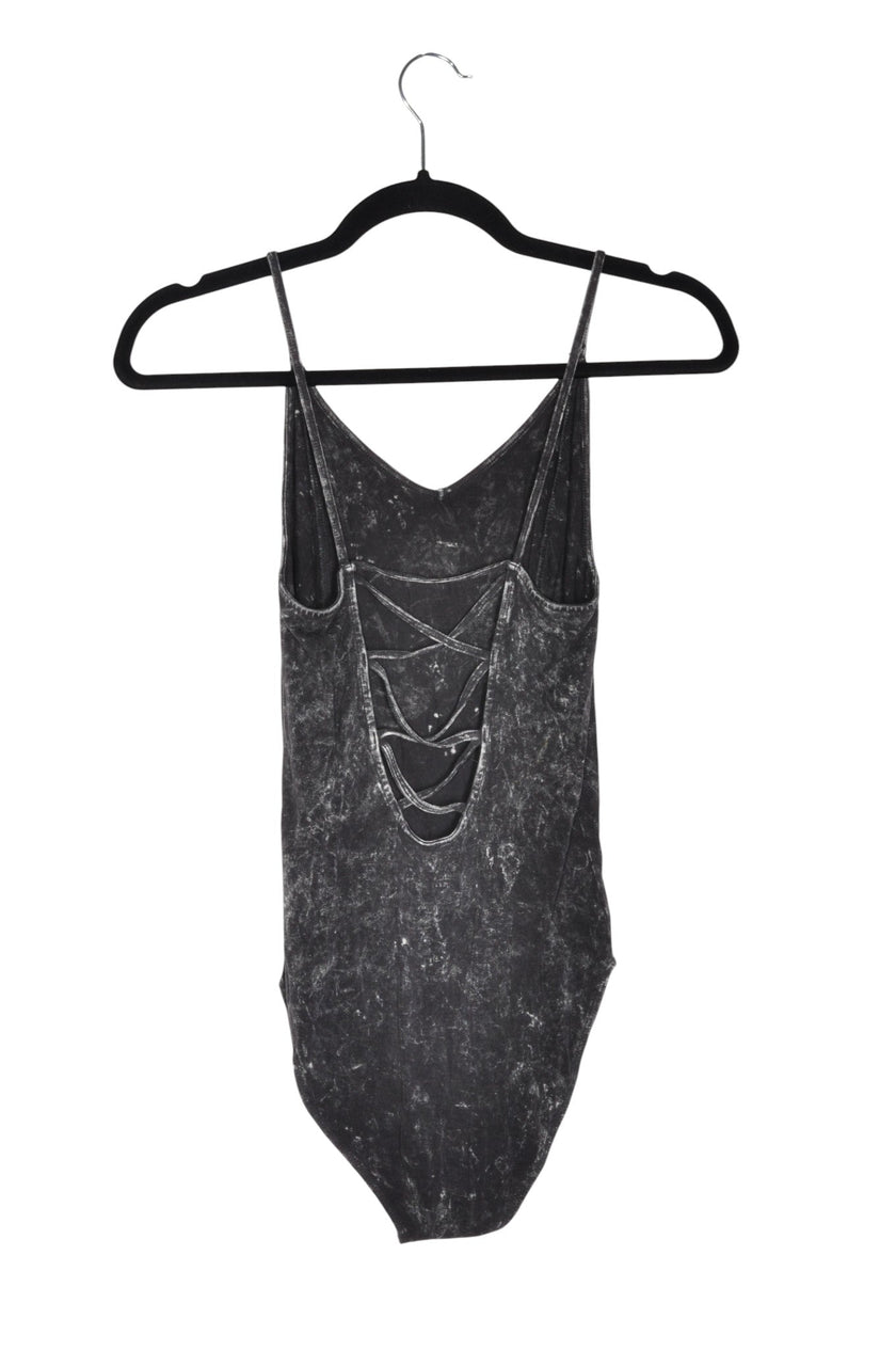 UNBRANDED Women Bodysuits Regular fit in Black - M