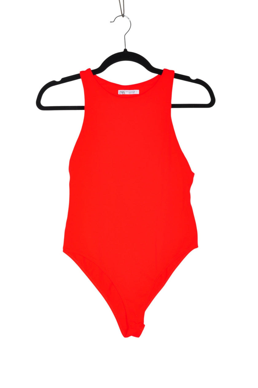 ZARA Women Bodysuits Regular fit in Red - 28