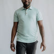 Men's Bamboo Polo Shirt | Blush Charcoal