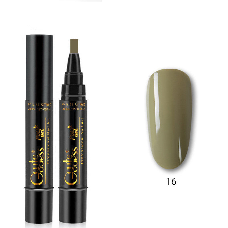 3-in-1 Nail Glue Pen – Gel, Magnet & French Manicure Tool (36 Colours + Sets)