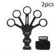 Silicone Finger Exerciser & Hand Strengthener – Finger Trainer for Guitar, Arthritis, Injury Recovery & Grip Strength