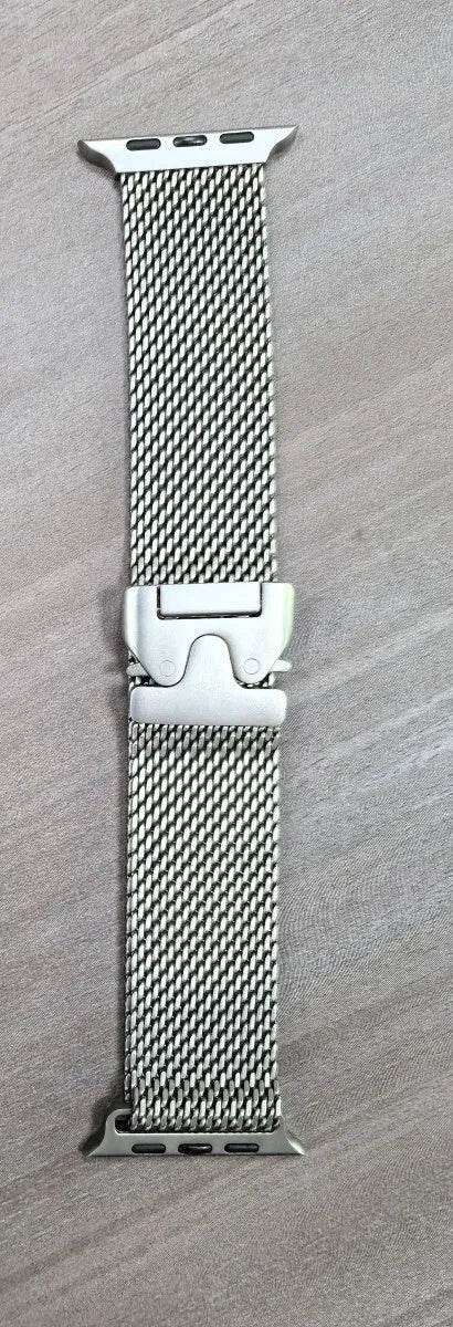 Fashion Titanium Parachute Buckle Milanis Watch Strap