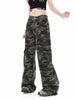 Camouflage Multi Pocket Workwear Baggy Jeans Pant For Men And Women Lazy High Street Straight Tube