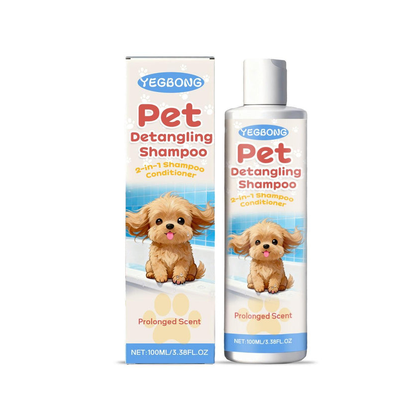 Pet Detangling Shampoo – Aloe & Moisturizing Formula for Dogs & Cats (100ml)