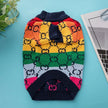 Gigi Rainbow Knit Dog Sweater | Pullover Top