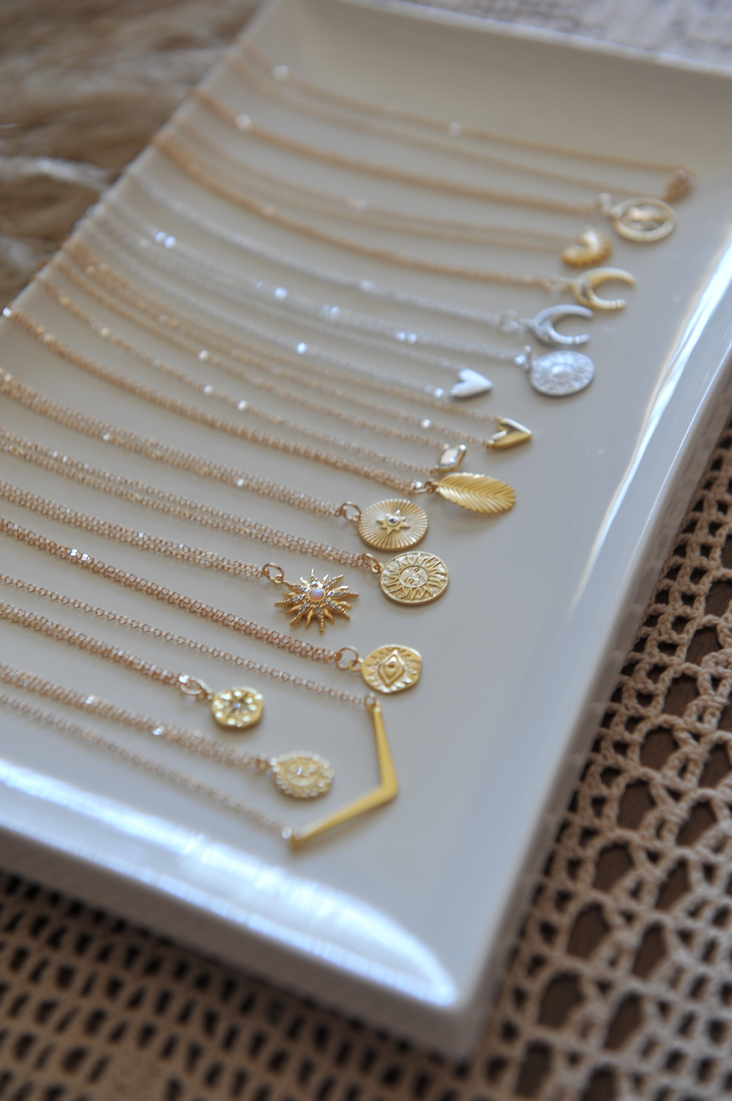 Sun Disc Necklace