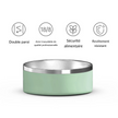 Gamelle personnalisée pour chien et chat menthe
