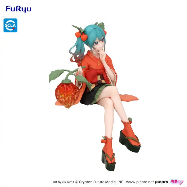 Hatsune Miku Noodle Stopper Figure -Flower Fairy Winter Cherry-