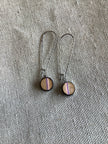 Sick Chick Small Circle Dangle Earrings #26