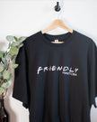 Friendly Manitoba Black T-shirt