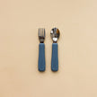 Metal Fork and Spoon Set