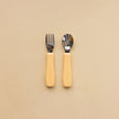 Metal Fork and Spoon Set