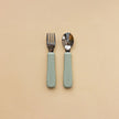 Metal Fork and Spoon Set