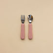 Metal Fork and Spoon Set