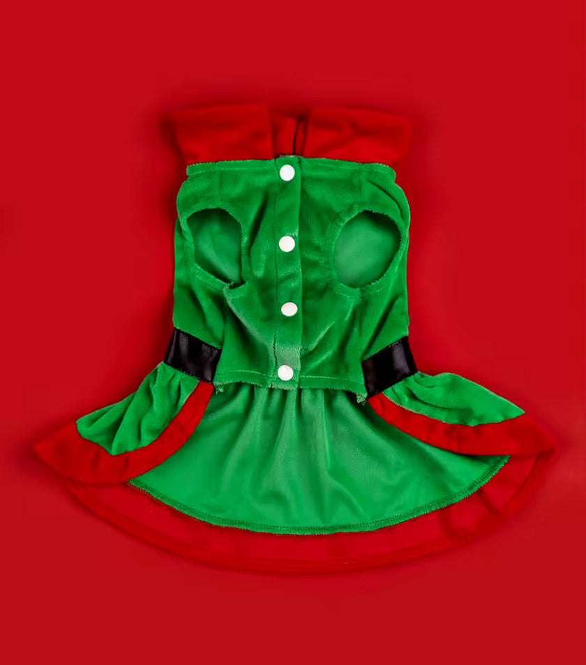 Christmas Dog Dress – Festive Holiday Dress for Dogs
