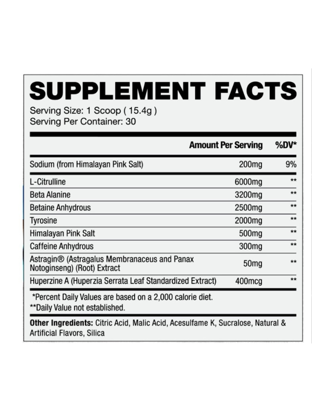 Apollon Gym Classic Pre-Workout