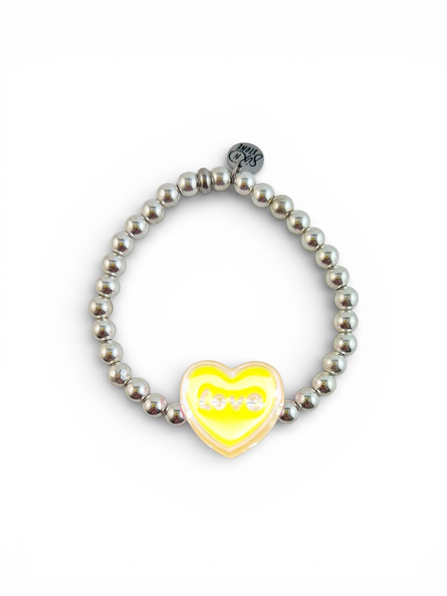 Sweetheart Hematite Bracelets - Mom and Mini