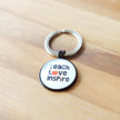 Love Teach Inspire Keychain