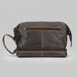 Greenwood Leather Travel Toiletry Bag