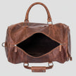 Greenwood Leather Overnight Travel Duffle Bag. Premium Weekender & Gym Companion
