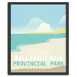 Anchorage Provincial Park 'Explored' Poster, Canada Parks