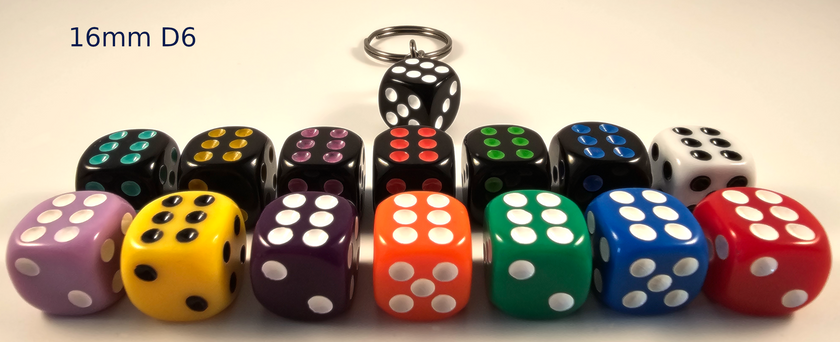 Customizable Die Key Chain