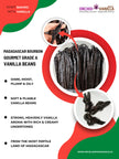 Madagascar Bourbon Vanilla Beans Gourmet Grade-A <br>For Extract And Baking<BR>By Count