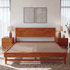 Elara Solid Wood Bed Frame