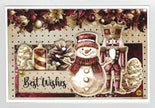3Quarter Designs Sugarplum Wreath  6x4 Card Pack