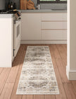 Kyra Silver Grey White Rug