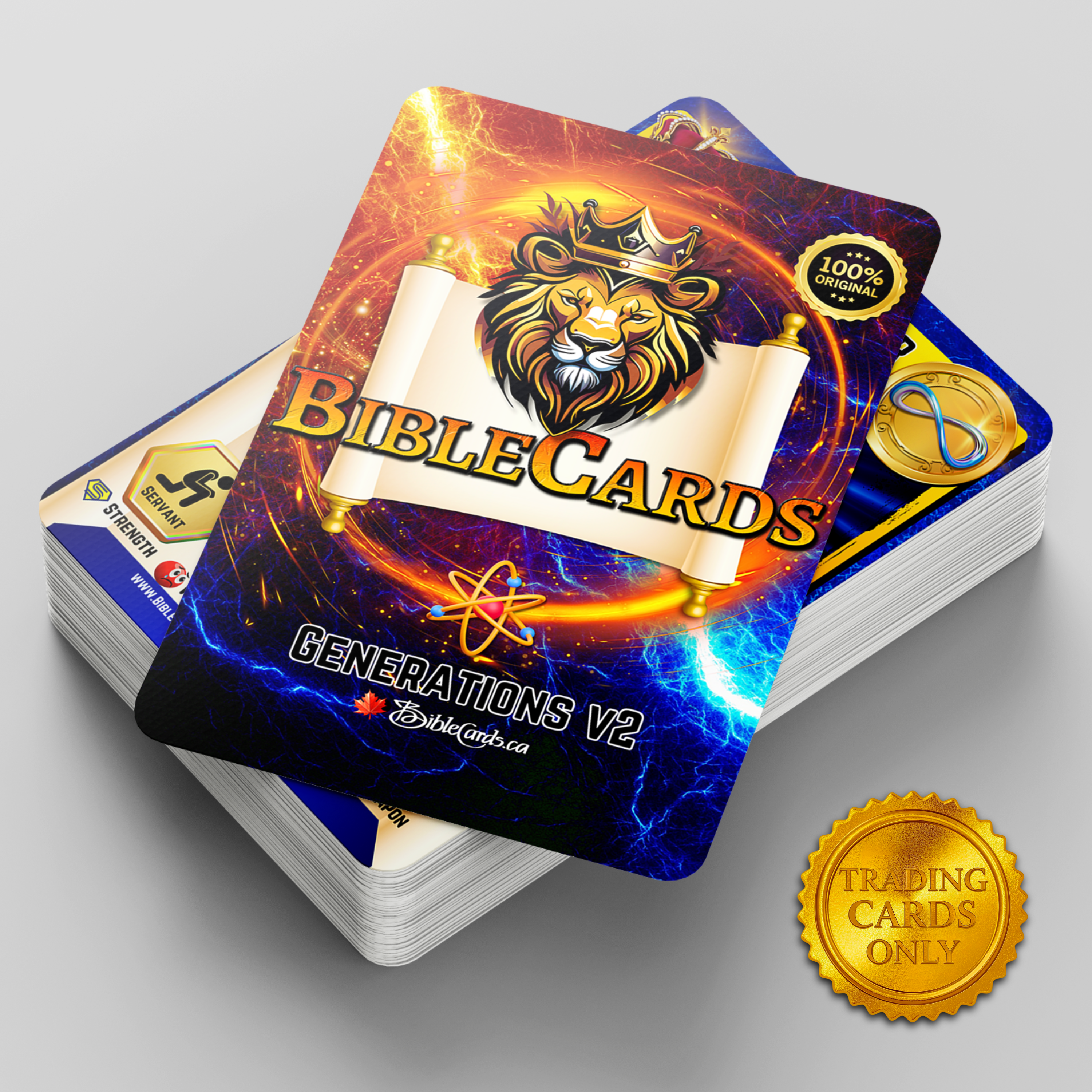 Generations Edition Bible Cards - Pack of 29 Trading Cards