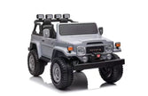 2026 24V Toyota FJ-40 4X4 2 Seater Kids Ride On Car with Remote Control DELUXE