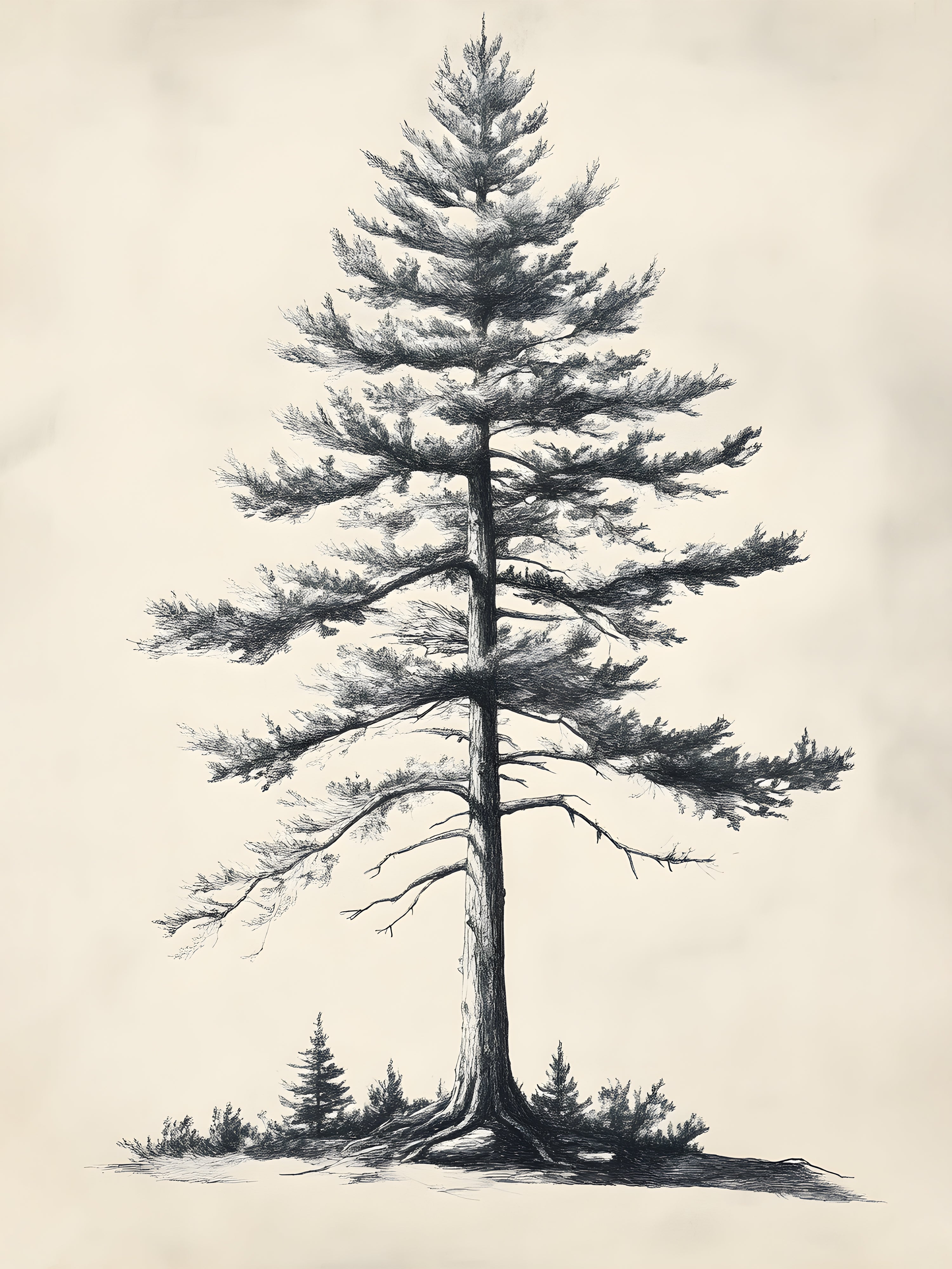 Forêt Ancienne 1, CADRE VINTAGE