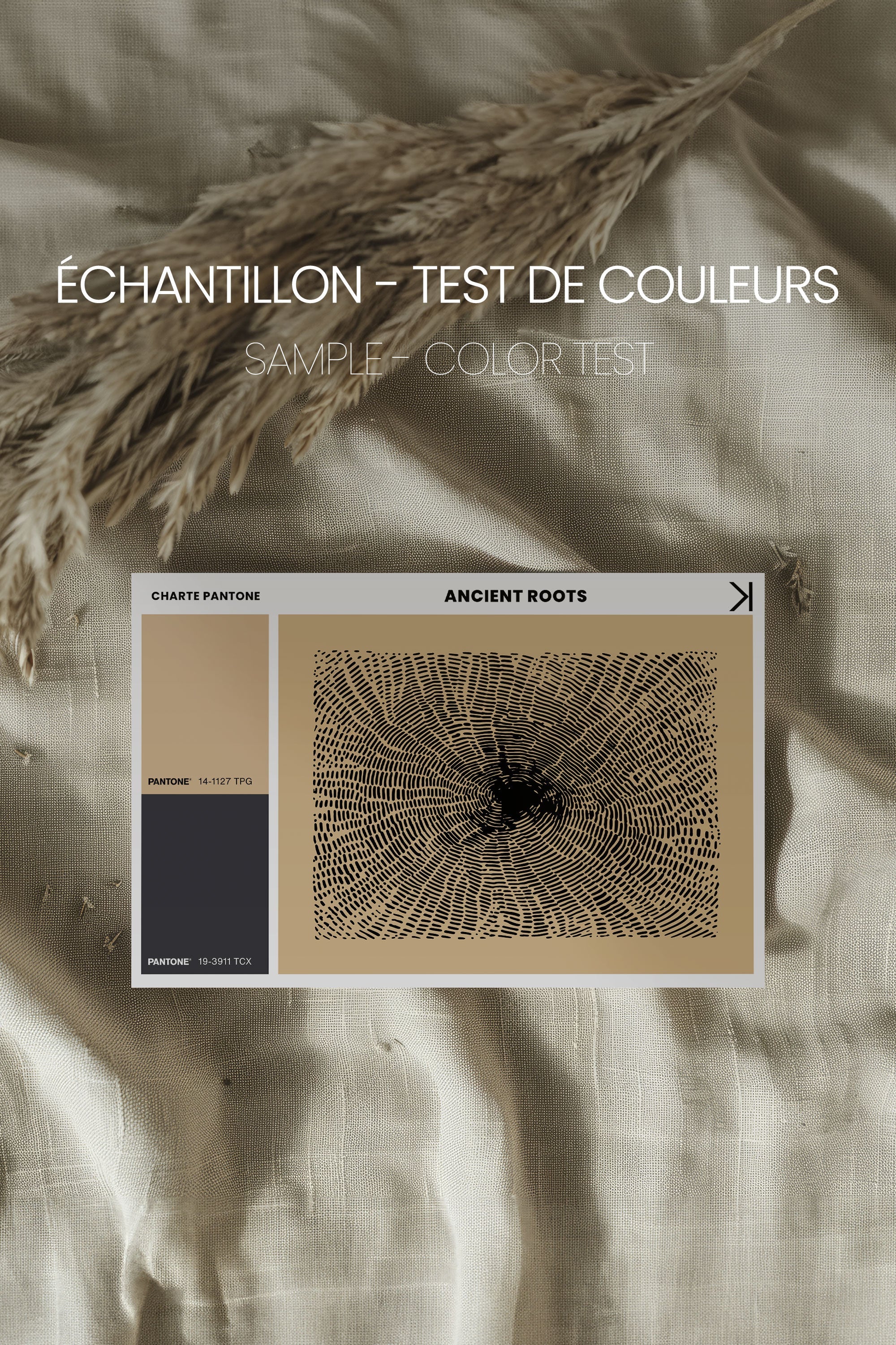 ANCIENT ROOTS, Oeuvre sur toile étirée