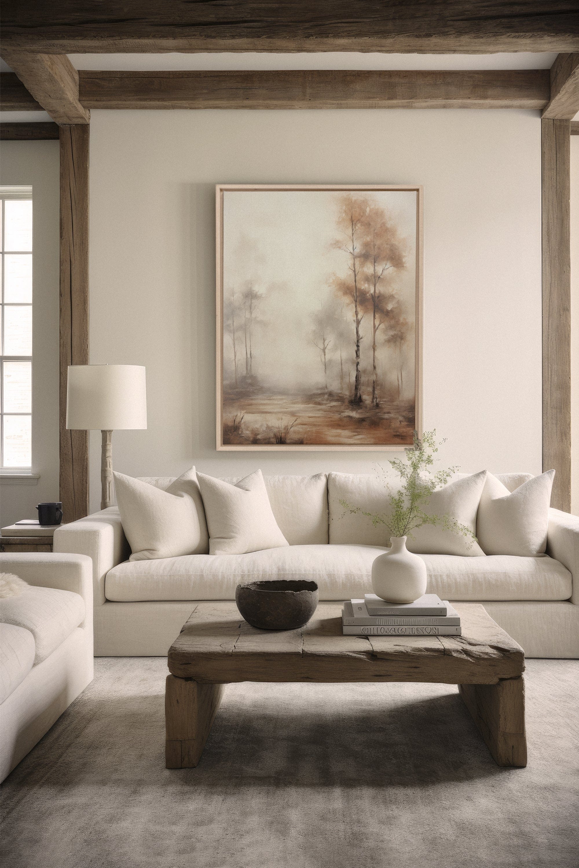 ENIGMATIC FOREST, Oeuvre sur toile étiré
