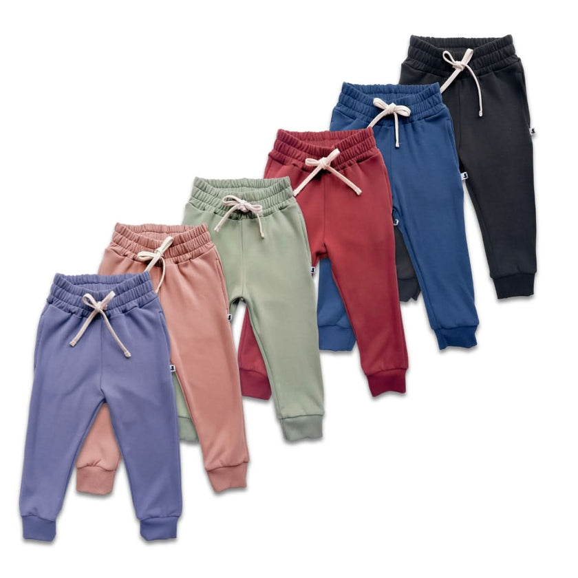 Baby/Kids' Bamboo Fleece Joggers | Cranberry