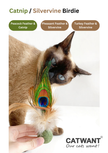 Silvervine / Catnip Birdie